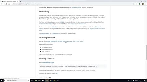 tesseract ocr descargar.